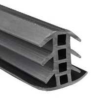 Aurinkopaneelin tiiviste kumiprofiili tyyppi T 35x37 mm – katos, carport, PV-moduulien liitokset