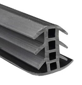 Aurinkopaneelin tiiviste kumiprofiili tyyppi T 35x37 mm – katos, carport, PV-moduulien liitokset